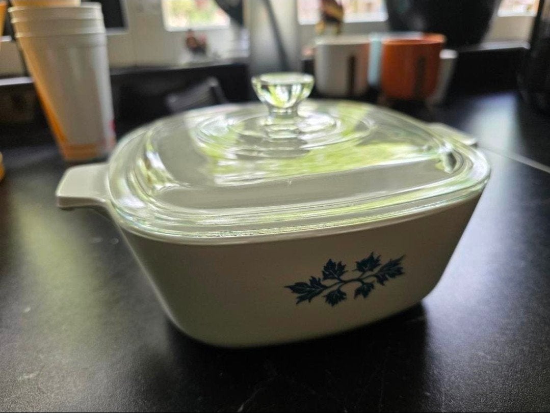 Vintage Pyroflam Schalen met Deksel - Set van 2, Ophalen of Verzenden
