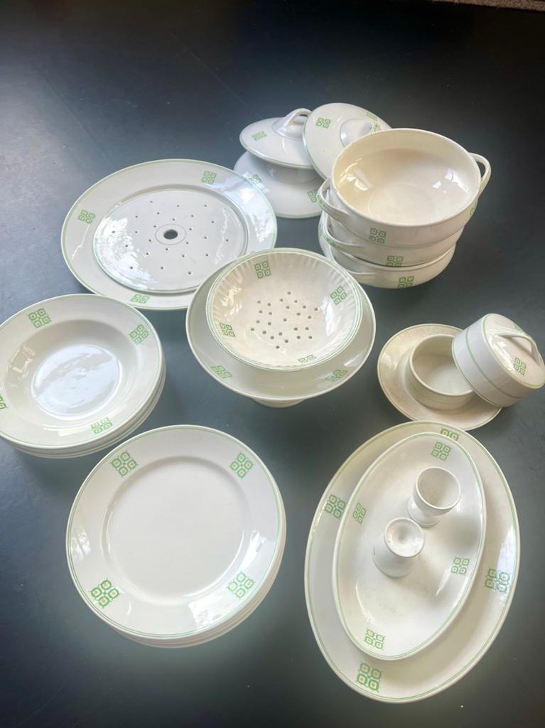 Antiek Mehlem servies, Antiek en Kunst, Antiek | Servies compleet, Ophalen