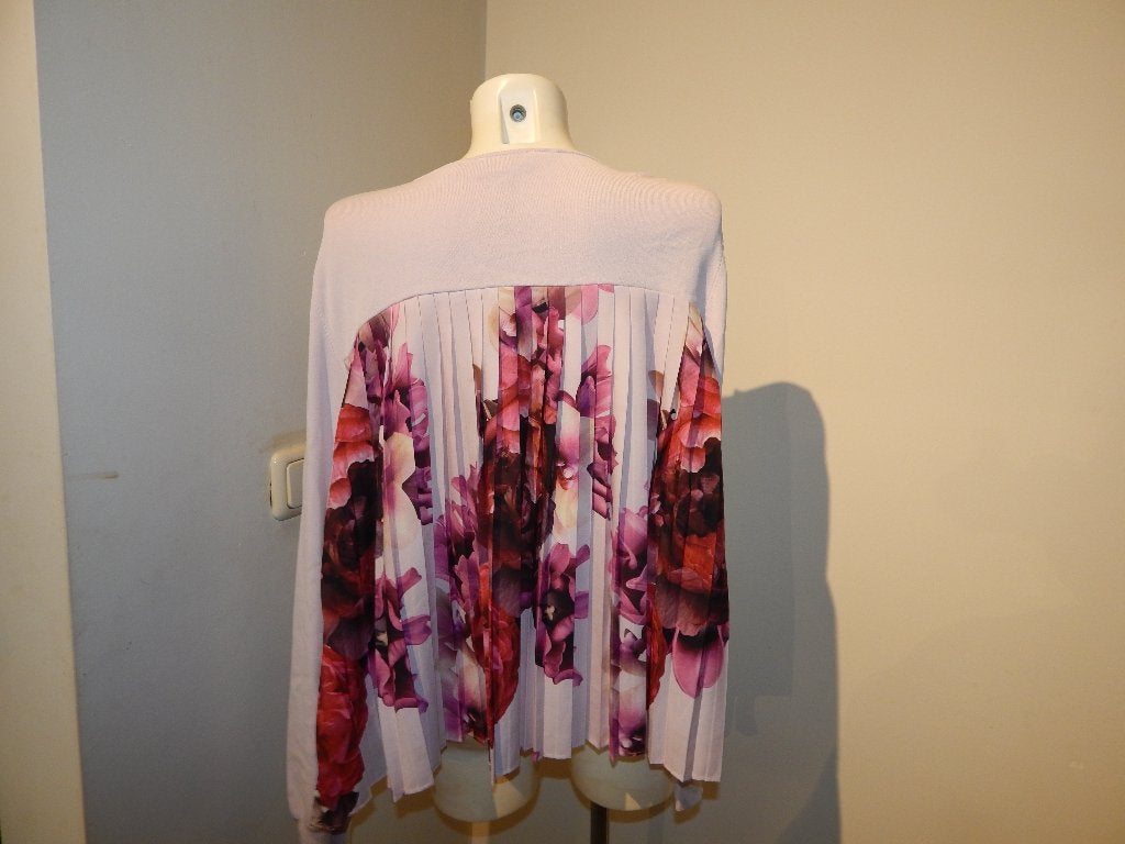 Ted Baker vest achterkant bloemen print stretch breisel4/42