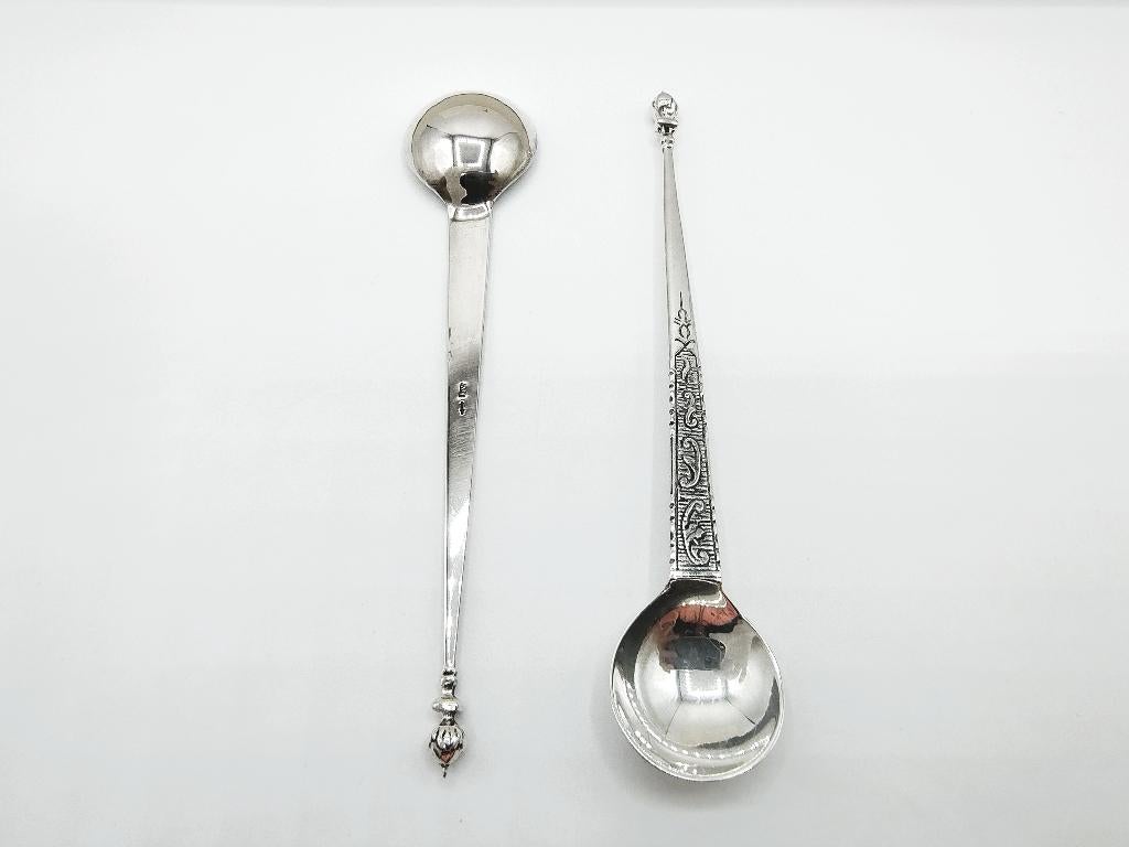 12-Delige lepelset in cassette, Bijkamp & Co, Steenwijk, Info@zilverwebsite.nl, Verzenden, Zo goed als nieuw, Zilverwebsite.nl