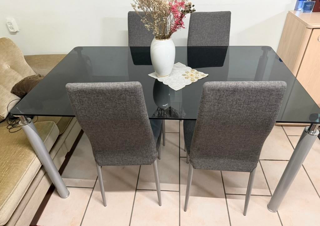 Gratis, Tuin en Terras, Ophalen of Verzenden, Gebruikt, Eettafel