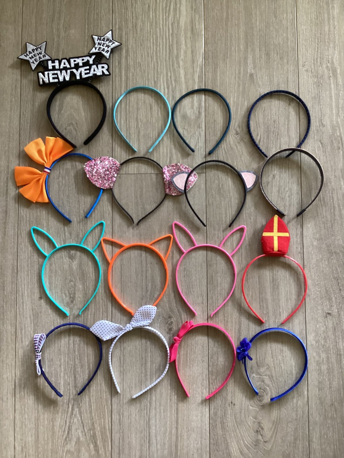 Pakket Meisjes haarbanden, diademen diverse merken, Ophalen of Verzenden, Zo goed als nieuw, Haarband