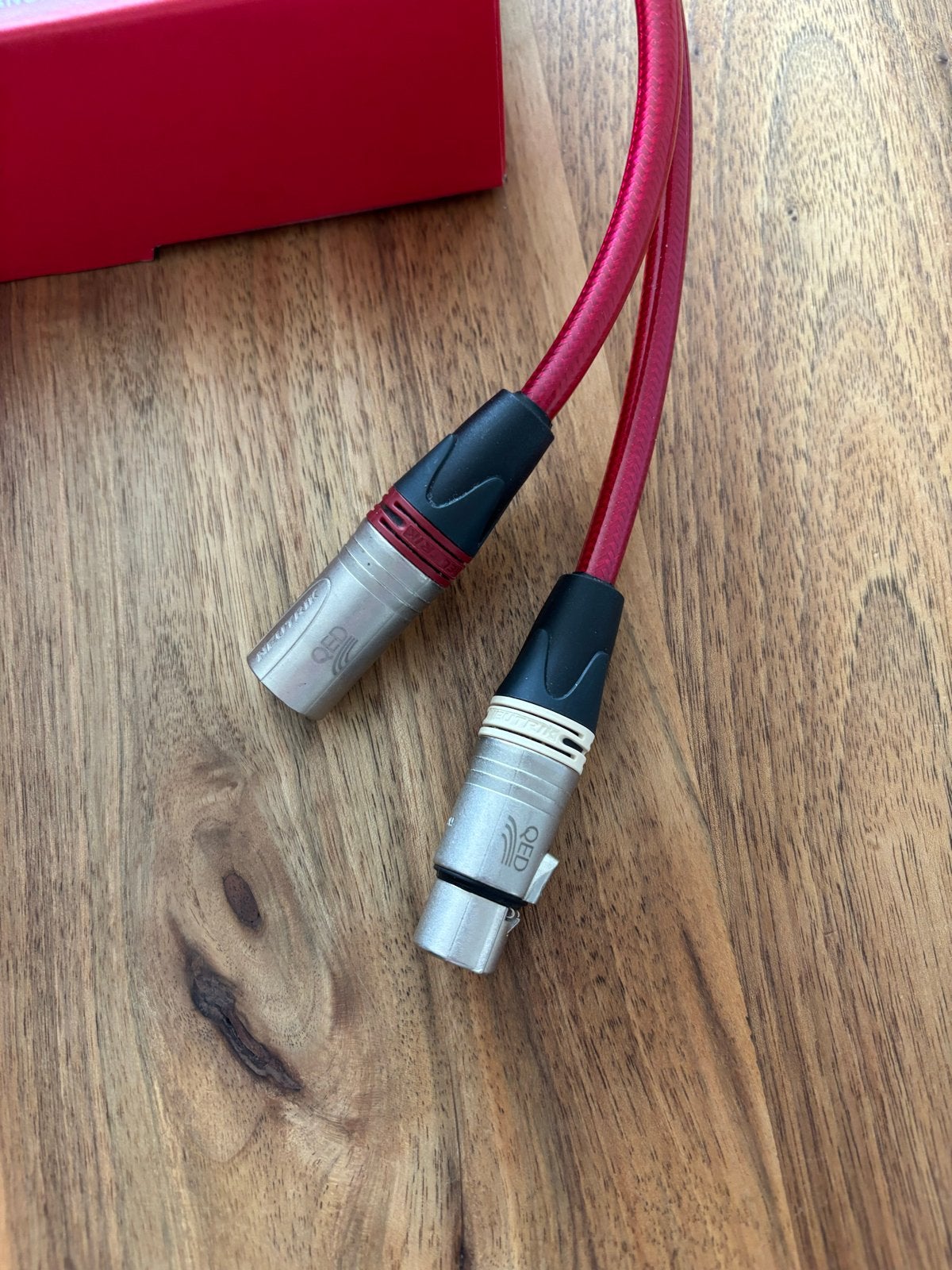 QED XLR Interlink-kabel - 0.6m - Zo goed als nieuw, Ophalen of Verzenden, Zo goed als nieuw, Minder dan 2 meter, Interlink-kabel