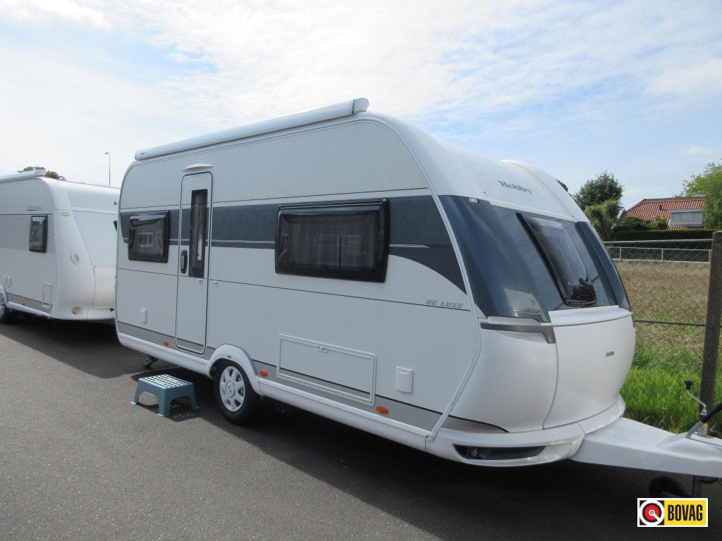 Hobby De Luxe 460 UFE + Mover+Luifel, Rondzit, Hobby, Overige typen, 4 tot 5 meter