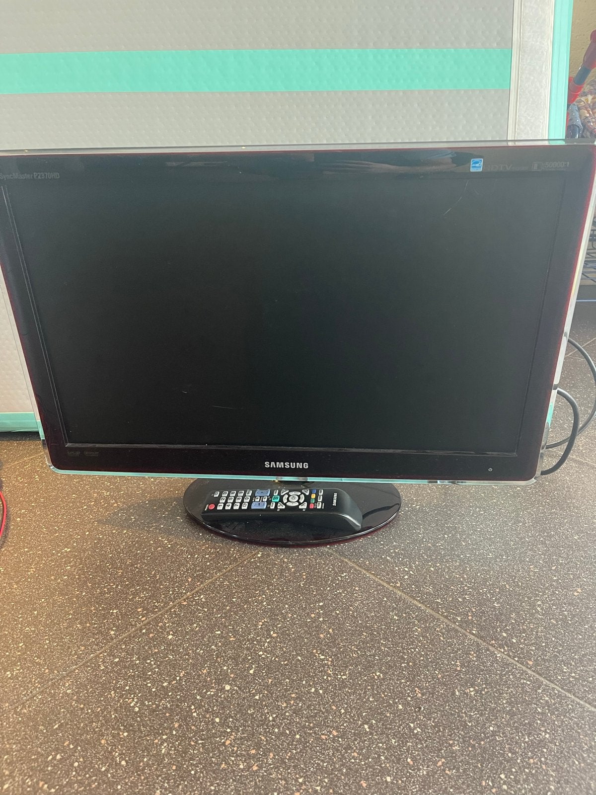 Samsung SyncMaster P2370HD Monitor/TV, Ophalen, Gebruikt, 50 Hz, LCD