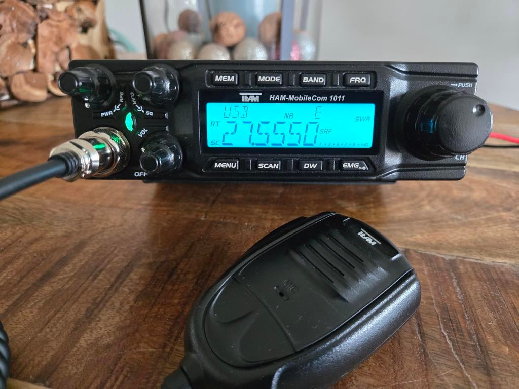 Team Ham MobileCom 1011 fm am ssb tranceiver 60 watt, Ophalen of Verzenden, Zo goed als nieuw