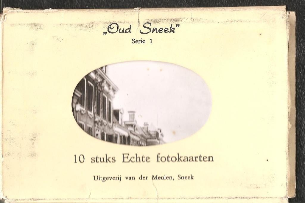 Sneek, 10 kaarten Oud Sneek, Verzamelen, Ansichtkaarten | Nederland, Ophalen of Verzenden, 1960 tot 1980, Ongelopen, Friesland