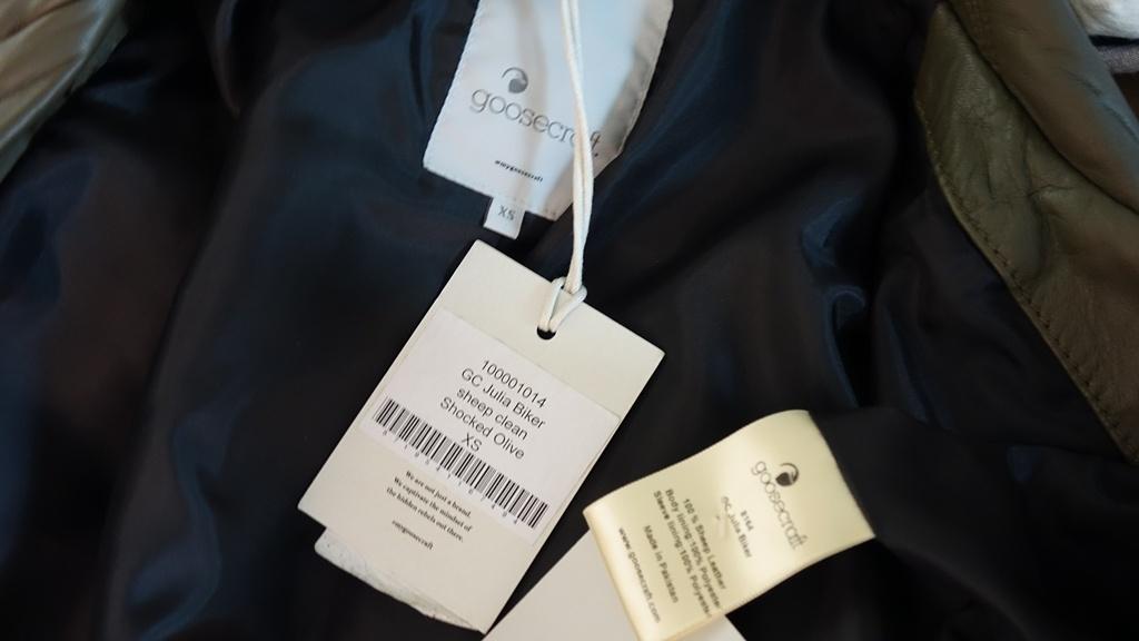 nieuw GOOSECRAFT jasje echt leer, Kleding | Dames, Goosecraft, Verzenden, Nieuw, Maat 34 (XS) of kleiner