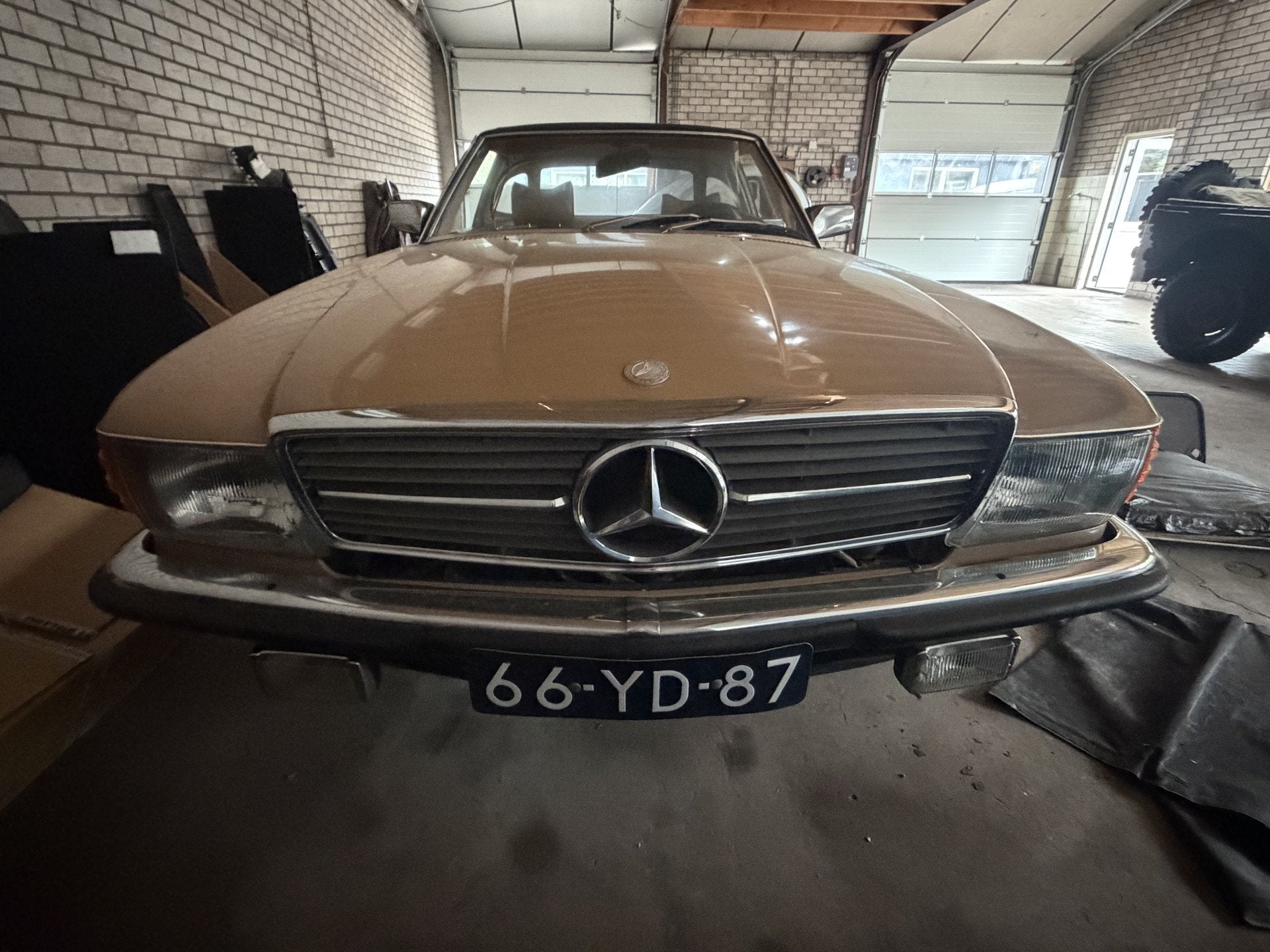 Mercedes-Benz 400-serie 450 SL V8 | 1977 Hardtop Historie Ni, foto 4