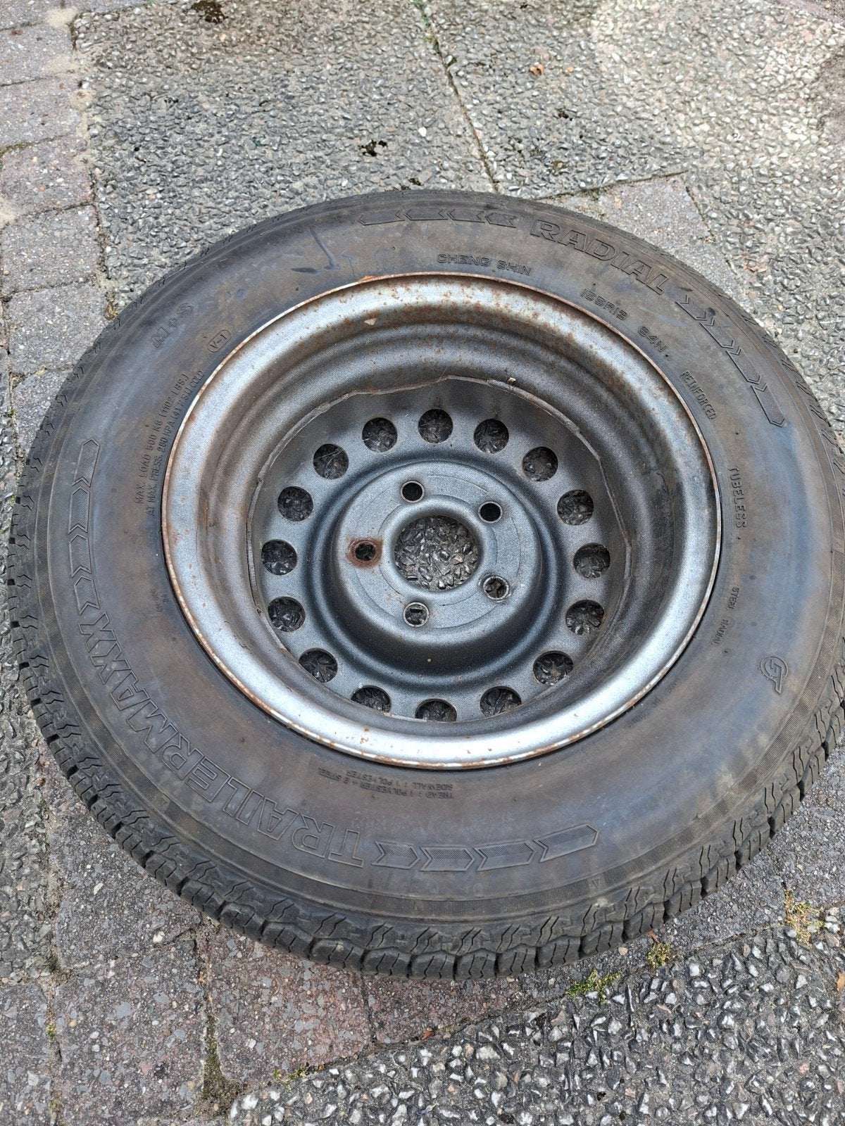 Reserve wiel, Auto diversen, Aanhangwagen-onderdelen, Ophalen