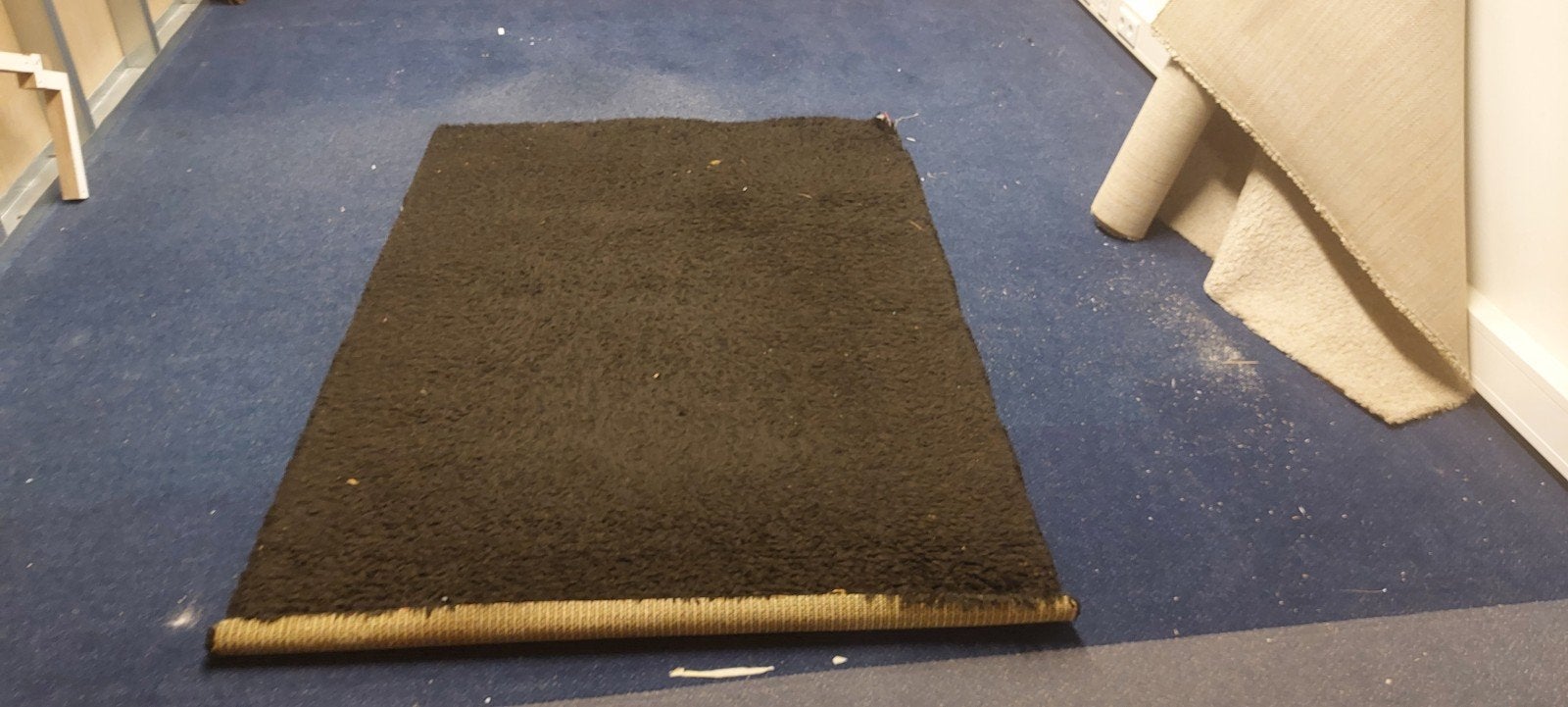 vloerkleed, Ophalen, Gebruikt, 100 tot 150 cm, Zwart