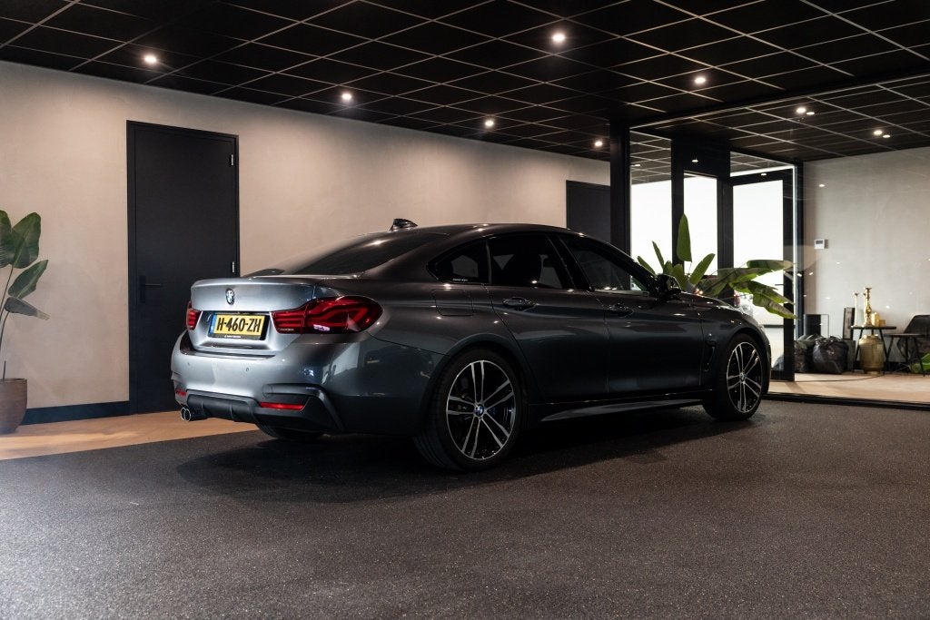BMW 4 Serie Gran Coupé 430i High Exec. Ed. | HuD | H&K | Op, Auto's, Achterwielaandrijving, Gebruikt, Bedrijf, 1600 kg