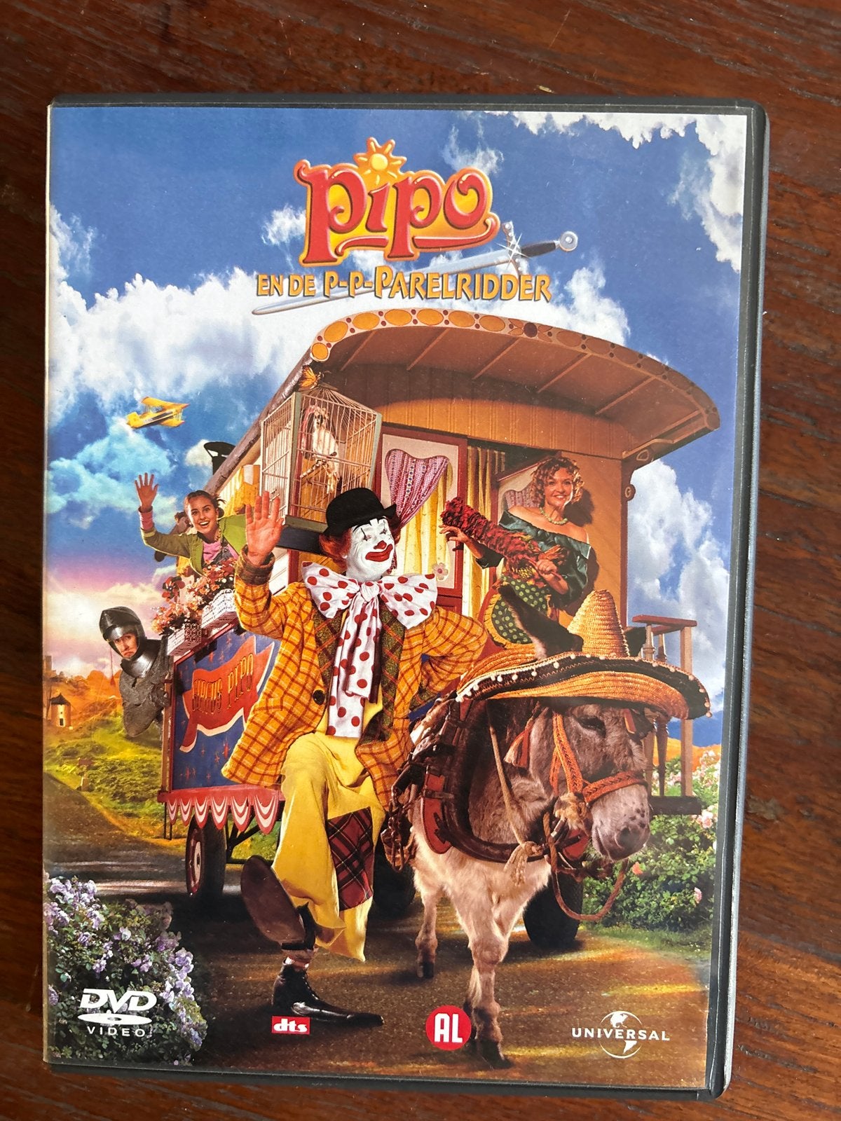 Pipo en de P-P-Parelridder DVD - Familieavontuur, Cd's en Dvd's, Gebruikt, Alle leeftijden, Familie, Film
