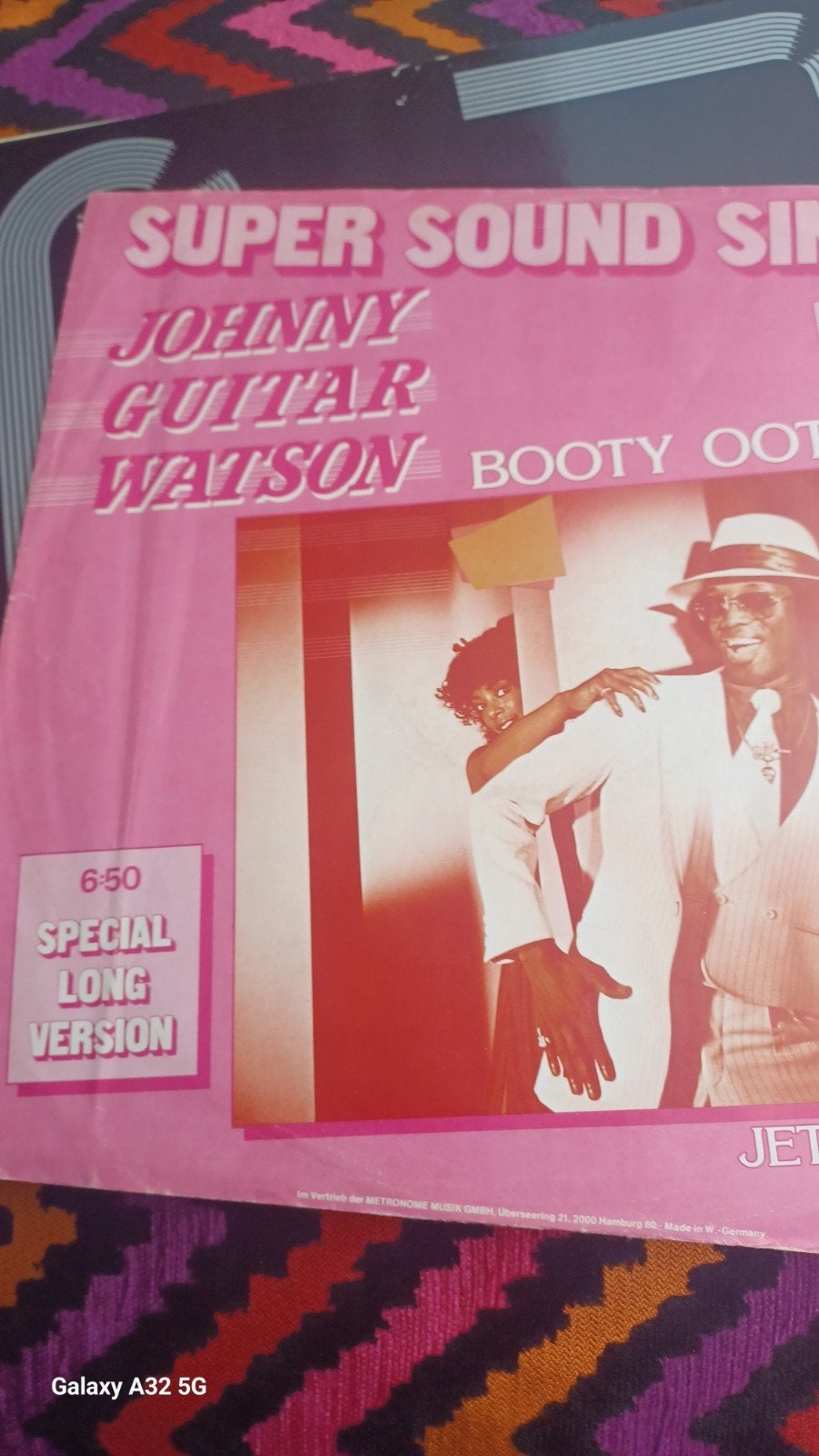 Johnny Guitar Watson - Booty Ooty (Special Long Version), Gebruikt, Speciale editie, Ophalen of Verzenden, EP