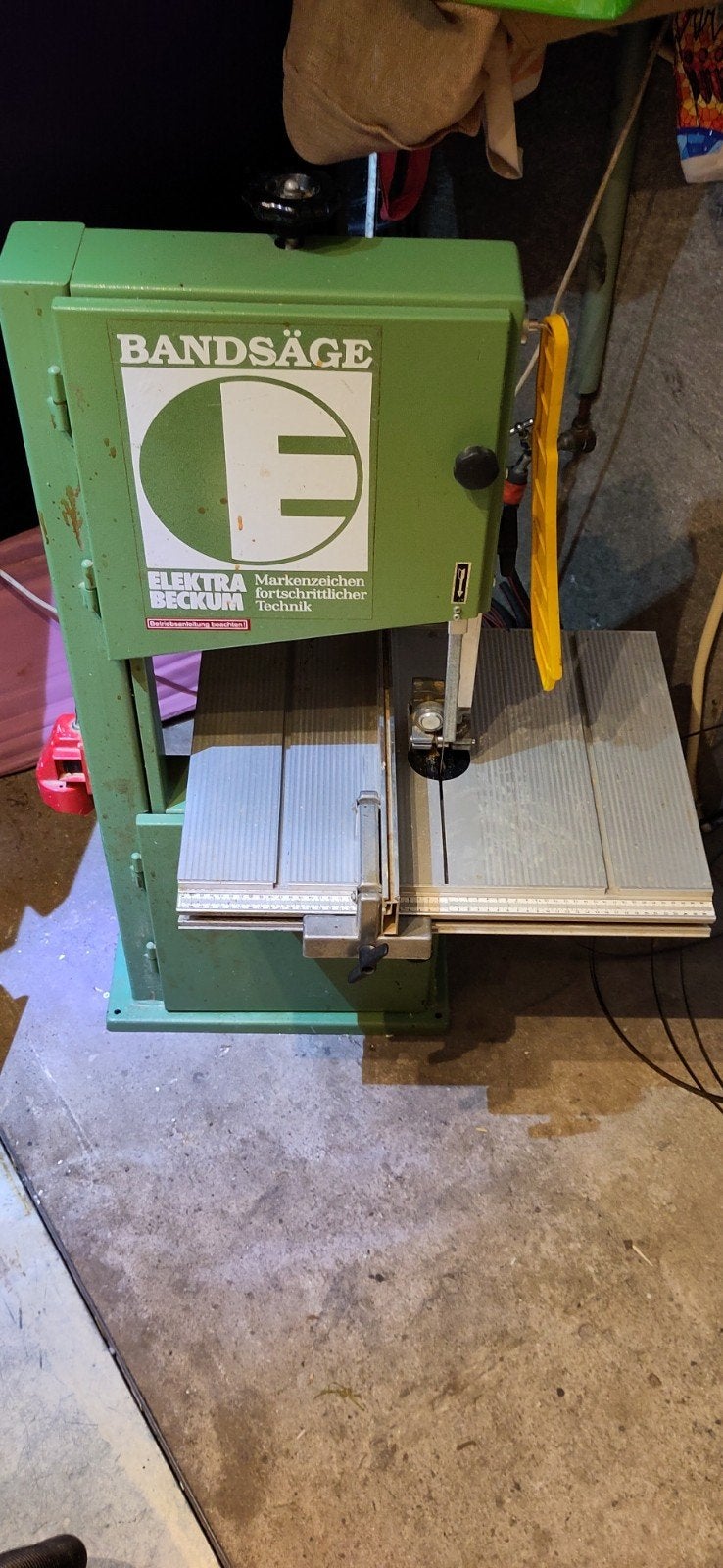 Elektra Beckum BAS 315 Lintzaag - Goede Staat, Doe-het-zelf en Verbouw, Gereedschap | Zaagmachines, Ophalen of Verzenden