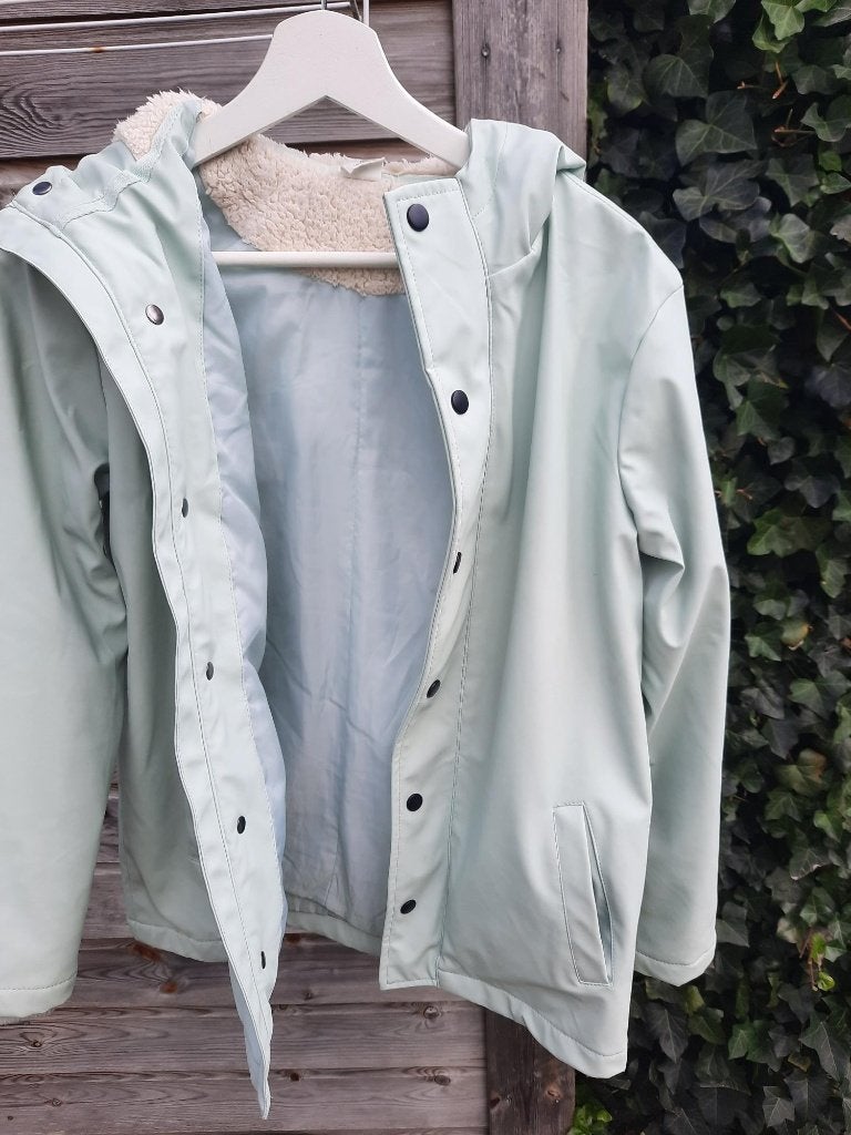 Regenjas Hema maat 158 / 164, Kinderen en Baby's, Kinderkleding | Maat 158, Ophalen, Meisje, Zo goed als nieuw, Hema