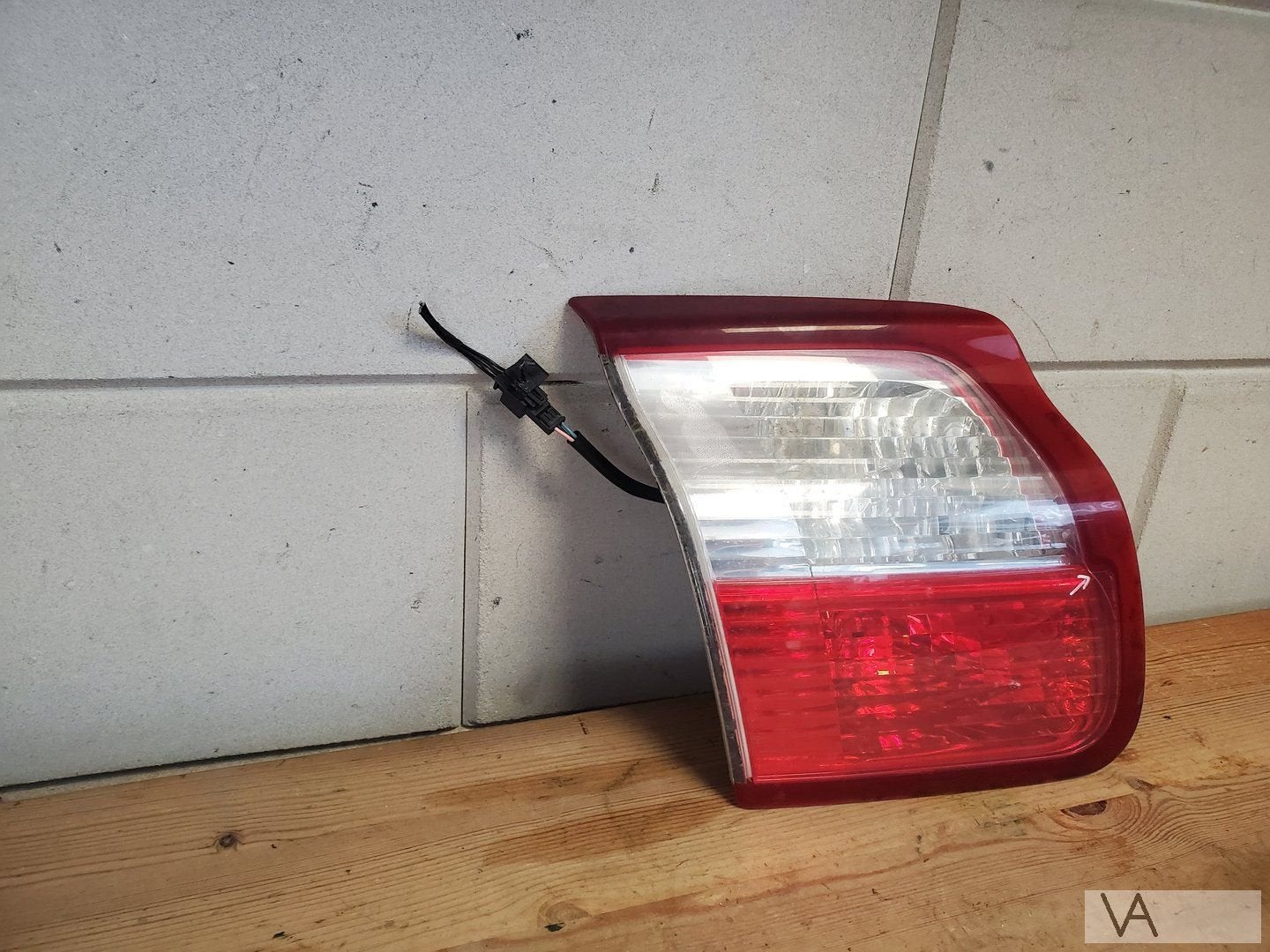 Saab 9-3 cabrio 2003 tot 2007 achterlicht links achterklep, Gebruikt, -, -, Ophalen of Verzenden