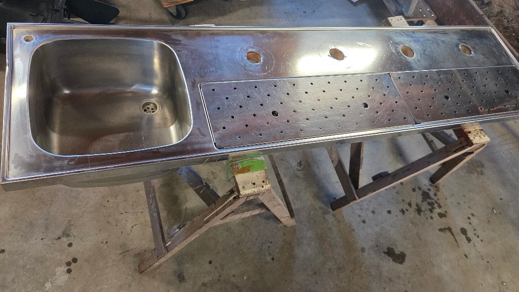 Tapblad met spoelbak, Ophalen, Gebruikt, Overige merken