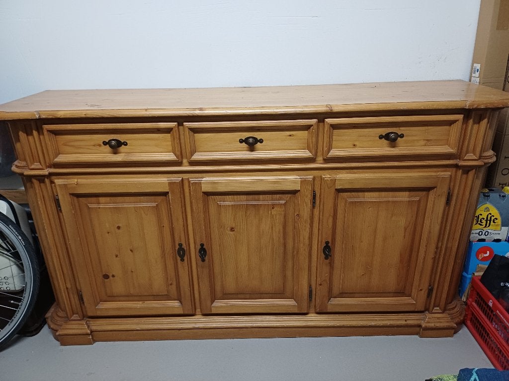 Dressoir, Huis en Inrichting, Kasten | Dressoirs, Ophalen, Gebruikt, Grenen, 150 tot 200 cm