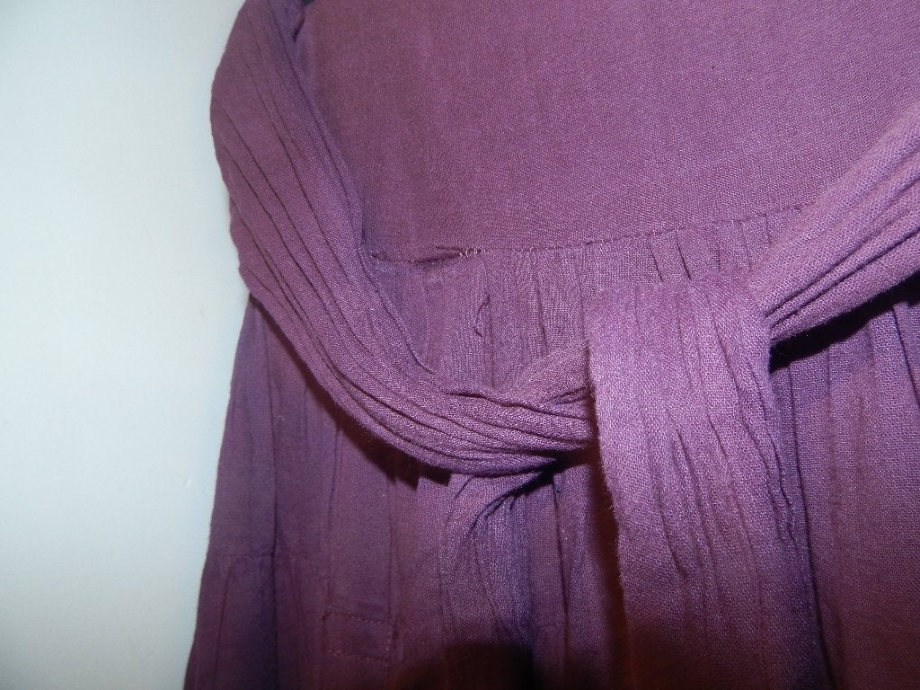 Twosisters aubergine paarse wijdt uitlopende rok mt M/L, Kleding | Dames, Rokken, Maat 38/40 (M), Verzenden, Paars, Twosisters