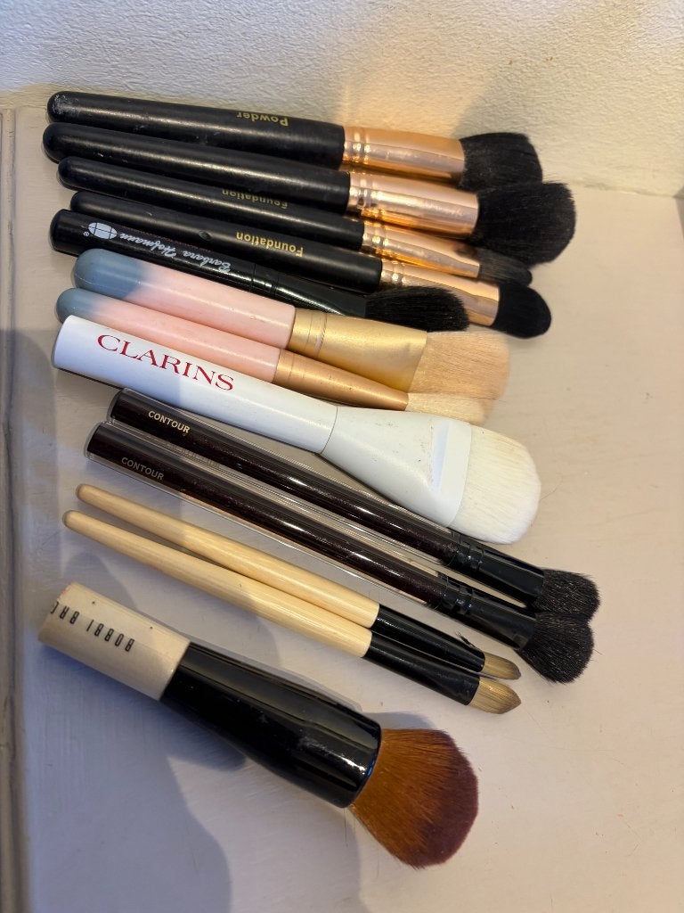 Set van 13 verschillende make-up kwasten, Overige kleuren, Gehele gezicht, Nieuw, Ophalen of Verzenden