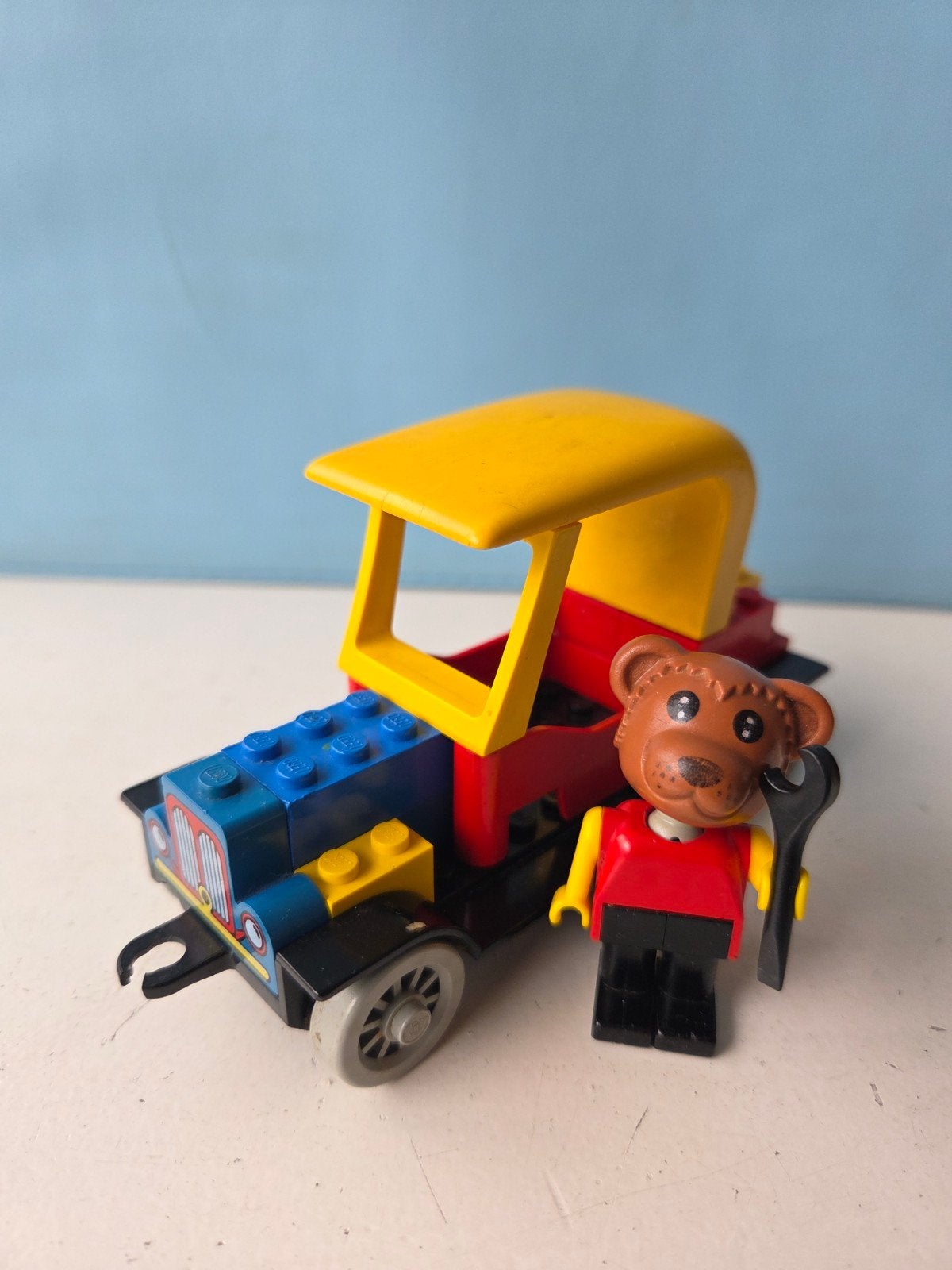 Lego Fabuland 3629 - Barney bear, Gebruikt, Lego, Ophalen of Verzenden, Compleet