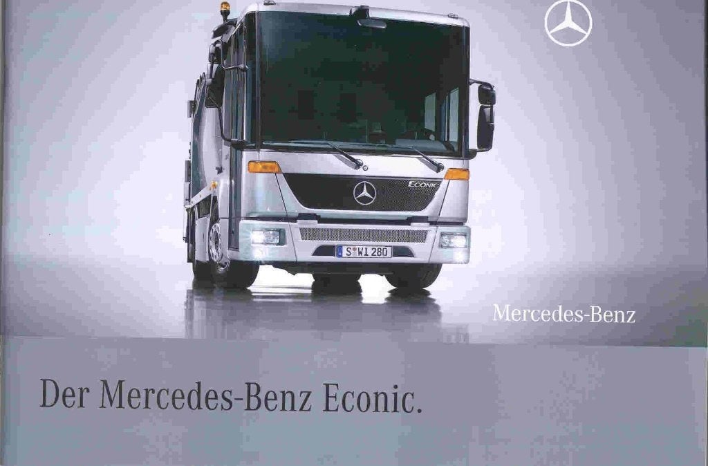 Mercedes-Benz Econic (aug. 2008; Duitse folder), Ophalen of Verzenden, Nieuw, Mercedes