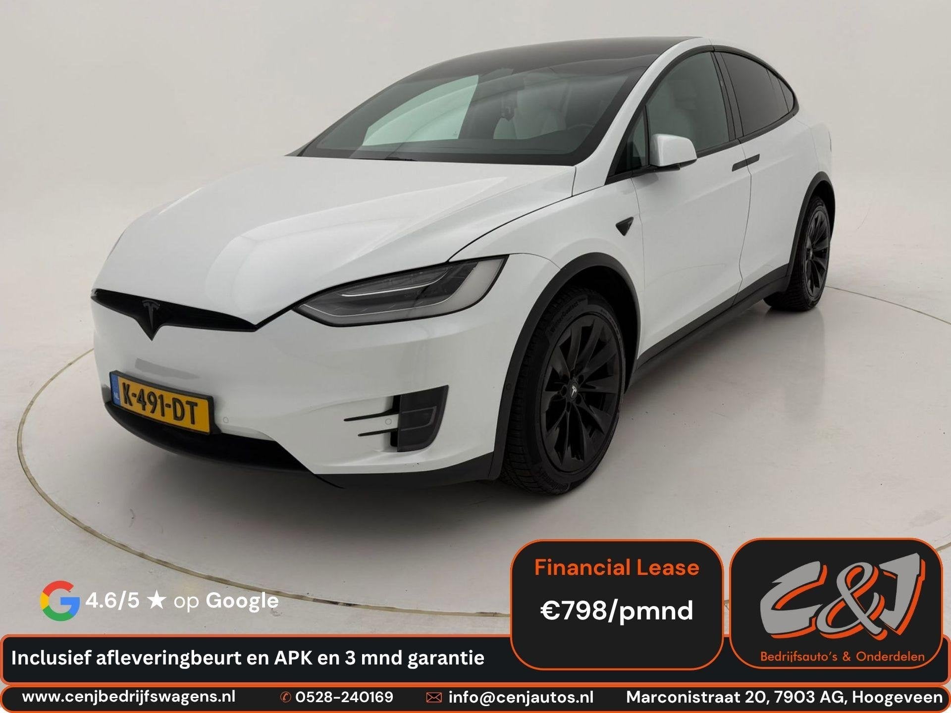 Tesla Model X Long Range Raven l Dual Motor l AWD l 100KWh l, Model X, Gebruikt, 100 kWh, Adaptive Cruise Control