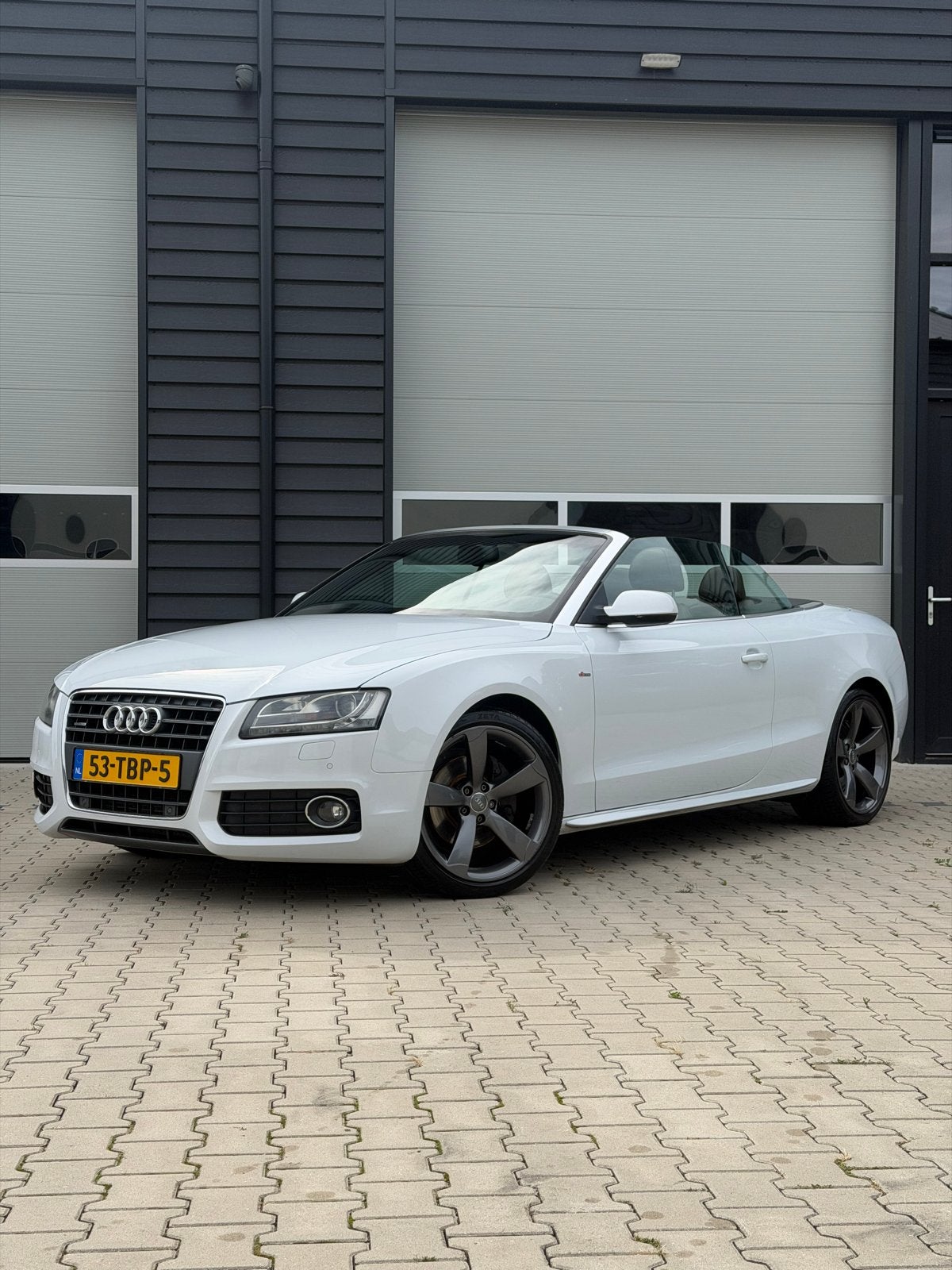Audi A5 2.0 Tfsi 155KW Cabrio Quat. S-tr 2012 Wit, Auto's, Euro 5, 4 cilinders, 4 stoelen, Wit