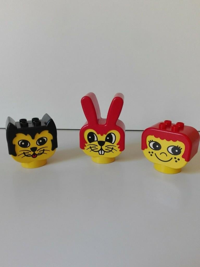 VINTAGE LEGO  DUPLO  Gatto Coniglietto Bimba, Kinderen en Baby's, Speelgoed | Duplo en Lego, Overige thema's, Verzenden, Zo goed als nieuw