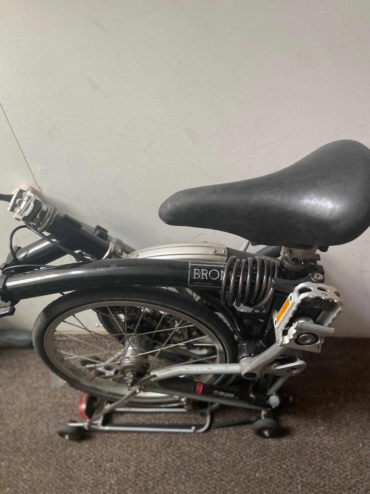 Brompton vouwfiets - Zo goed als nieuw, ideaal voor camper, Ophalen, Brompton, 16 tot 18 inch, Zo goed als nieuw