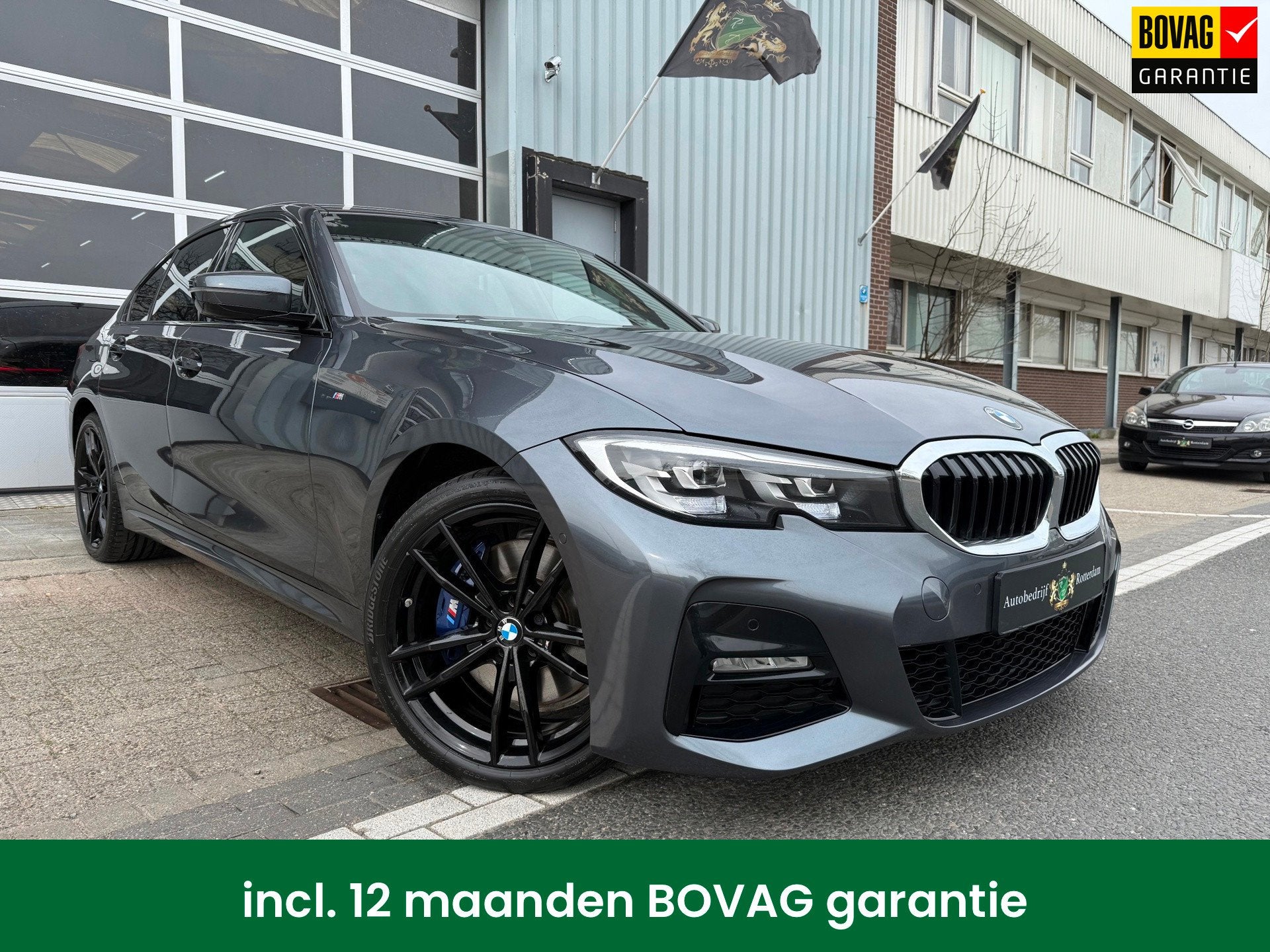 BMW 3-serie 330e High Executive AUT 292PK LED/LEER/NAV/LMV19, Achterwielaandrijving, Gebruikt, Bedrijf, Hybride Elektrisch/Benzine