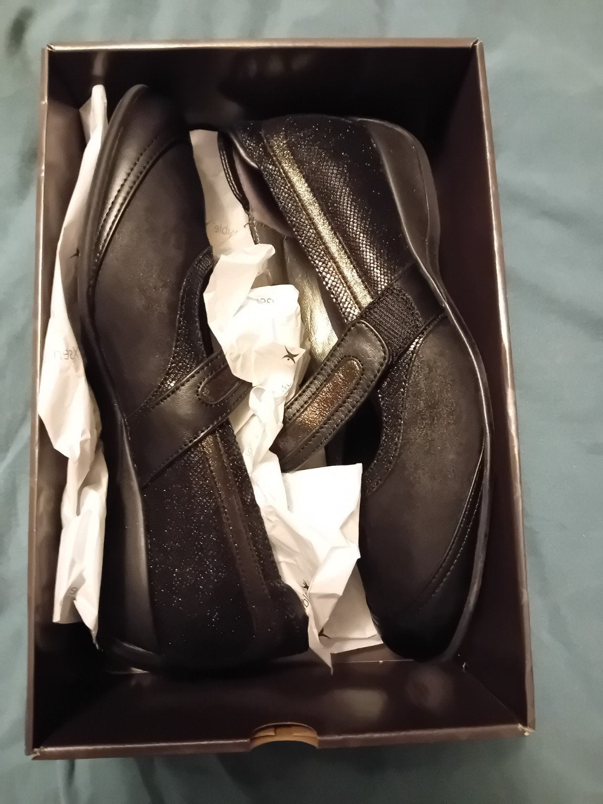 Xsensible damesschoenen mt42, Zwart, Ballerina's, Zo goed als nieuw, Ophalen
