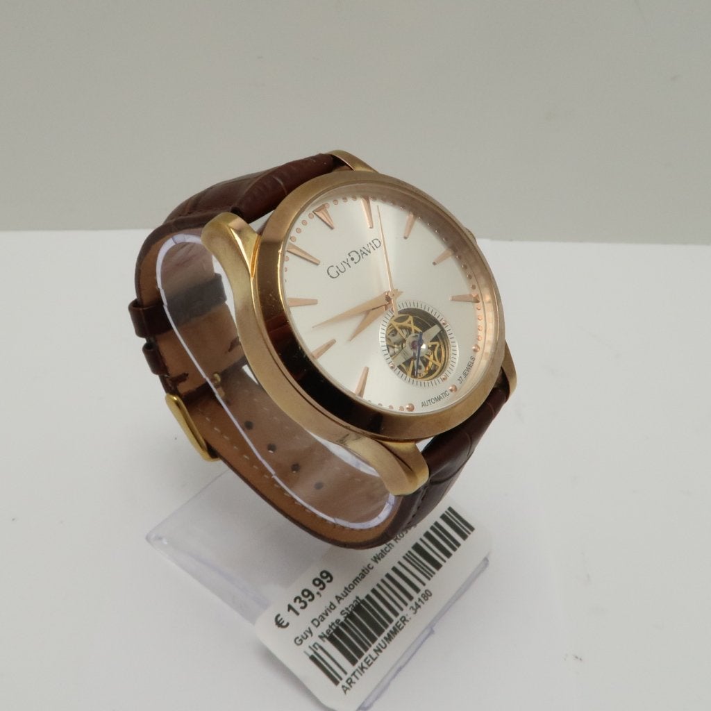 Guy David Automatic Watch Rosegold | In Nette Staat, Flex Ltd., Zo goed als nieuw, https://flex.com/contact-us, Nobelstraat 10, 5807 GA Oostrum LB, Limburg, Nederland