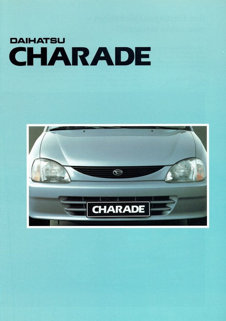 Folder Daihatsu Charade (Duitse uitgave - 1997), Verzenden, Zo goed als nieuw, Overige merken