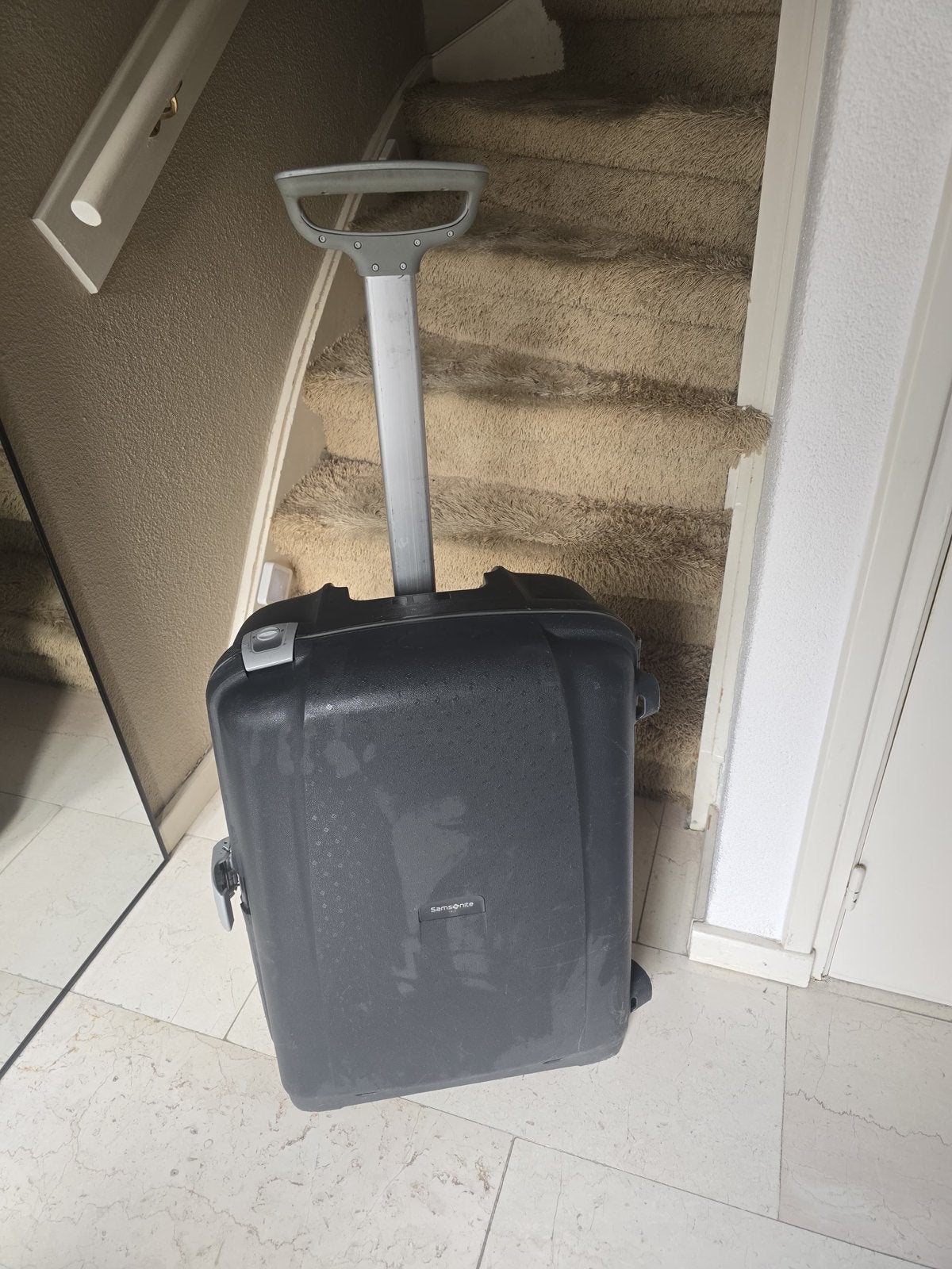 Samsonite hardcase koffer, Sieraden, Tassen en Uiterlijk, Tassen | Reistassen en Weekendtassen, Ophalen, 30 cm of meer, Gebruikt