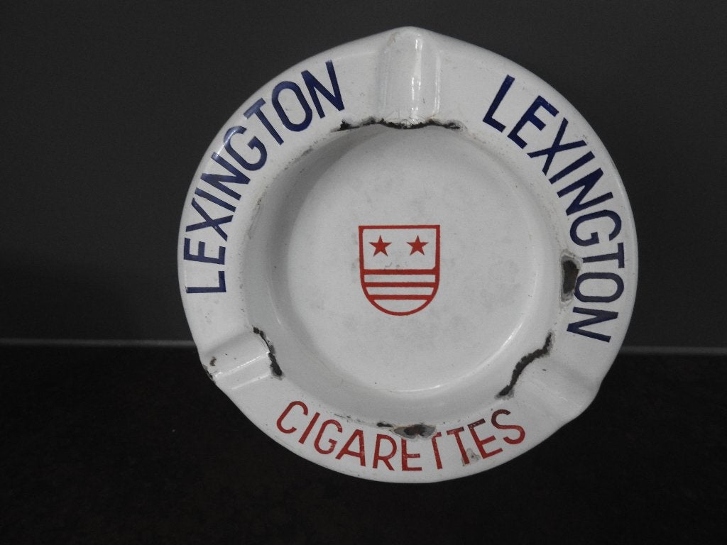 emaille asbak Lexington, Ophalen of Verzenden