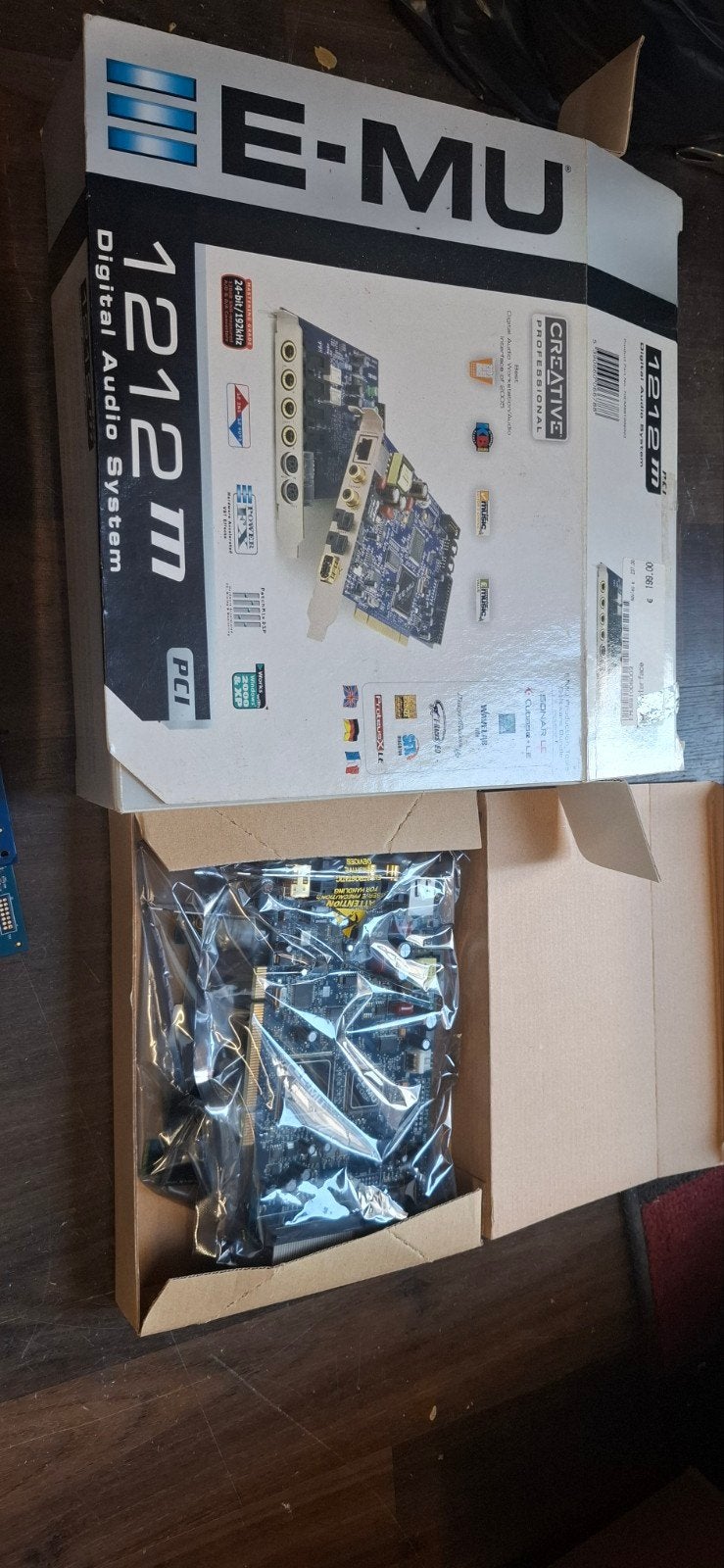 2x E-MU 1212m geluidskaarten (PCI & PCI-e), Computers en Software, Geluidskaarten, Ophalen of Verzenden, Gebruikt, Intern, E-MU