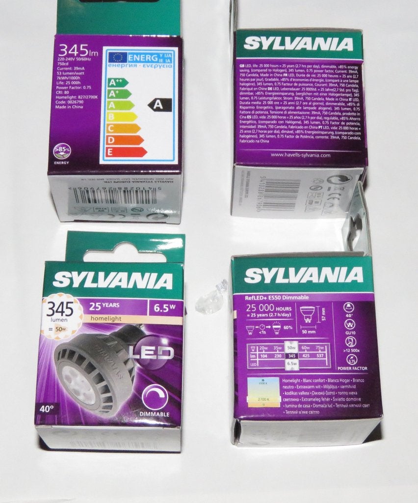 Sylvania led lampen, pitten, Ophalen of Verzenden, Nieuw
