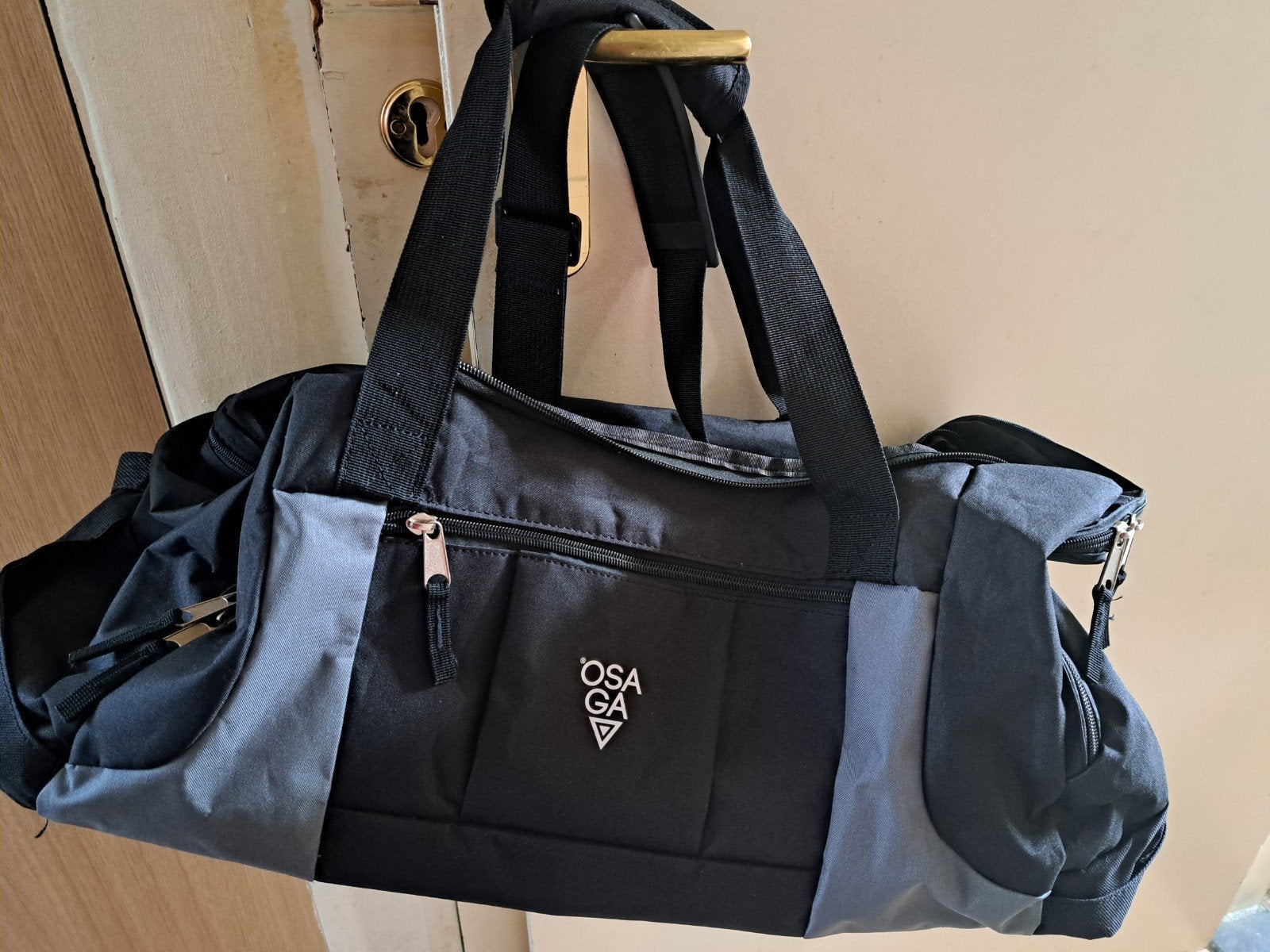 Nieuw OSAGA groot weekend/ sporttas zwart/ grijs, Ophalen of Verzenden, Nieuw
