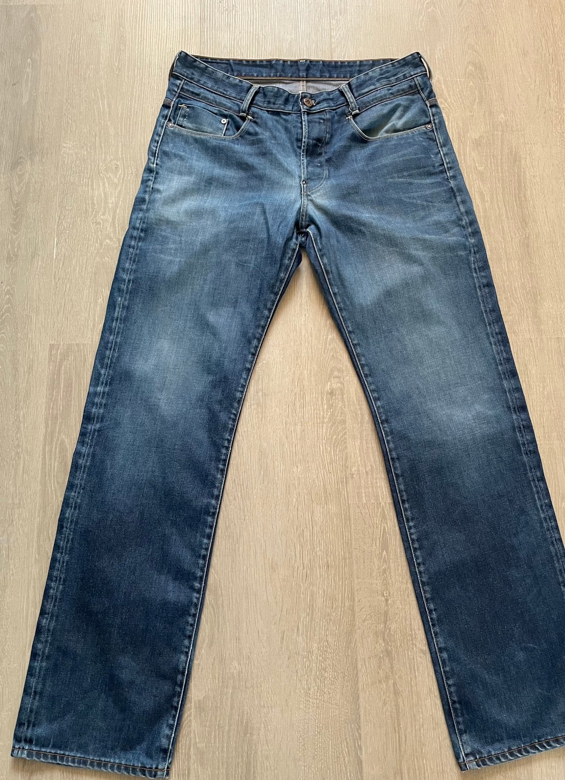 G-Star Raw New Radar Low Loose jeans W36 L36, Kleding | Heren, Ophalen of Verzenden, Zo goed als nieuw, Blauw, W36 - W38 (confectie 52/54)
