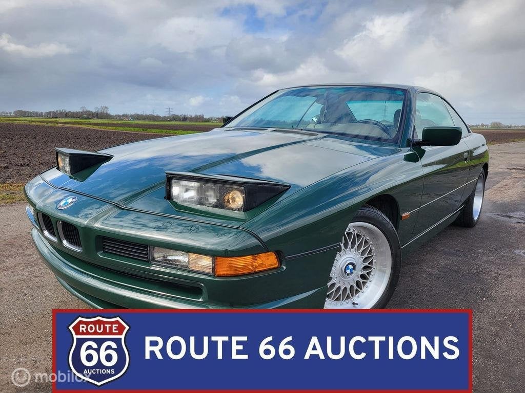 BMW 850Ci Individual | 1996 | Route 66 Auctions, Overige carrosserieën, Zwart, Bedrijf, Handgeschakeld