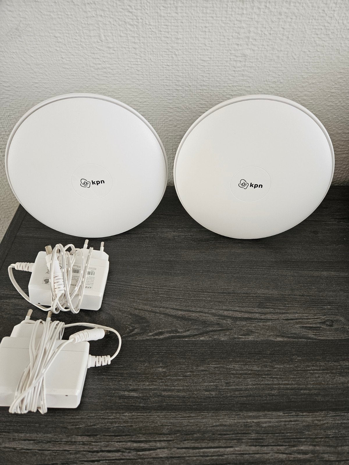 KPN SuperWifi punten (2 stuks) - Optimaal WiFi bereik, Ophalen of Verzenden, Gebruikt, Router, KPN