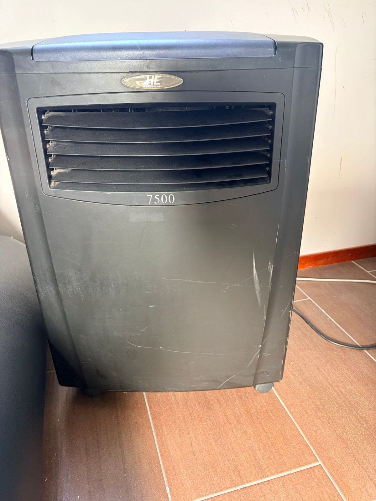 Mobiele airco HE Snow7500 Koelen en Ventileren, Ophalen, Gebruikt, Minder dan 60 m³, Ventileren