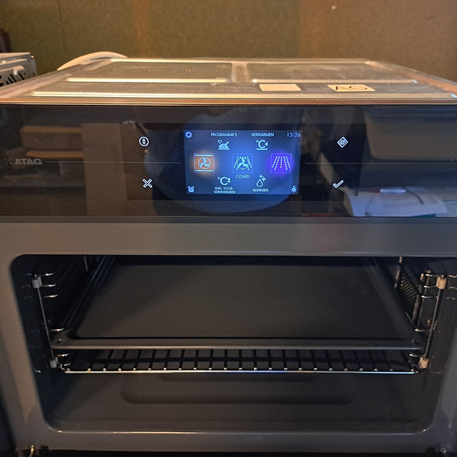 Schitterende ATAG CX4574M 50L combi OVEN uit de MAGNA-LIJN!!