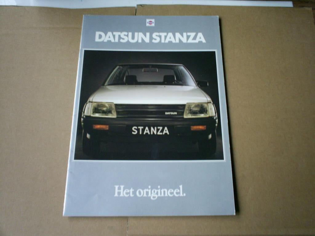 Datsun Stanza 1981 20 pag., Verzenden, Zo goed als nieuw, Overige merken