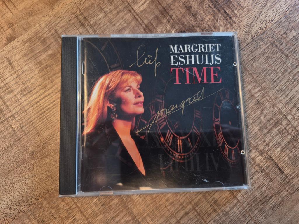 3 cd's Margriet Eshuijs gesigneerd, Ophalen of Verzenden, Zo goed als nieuw
