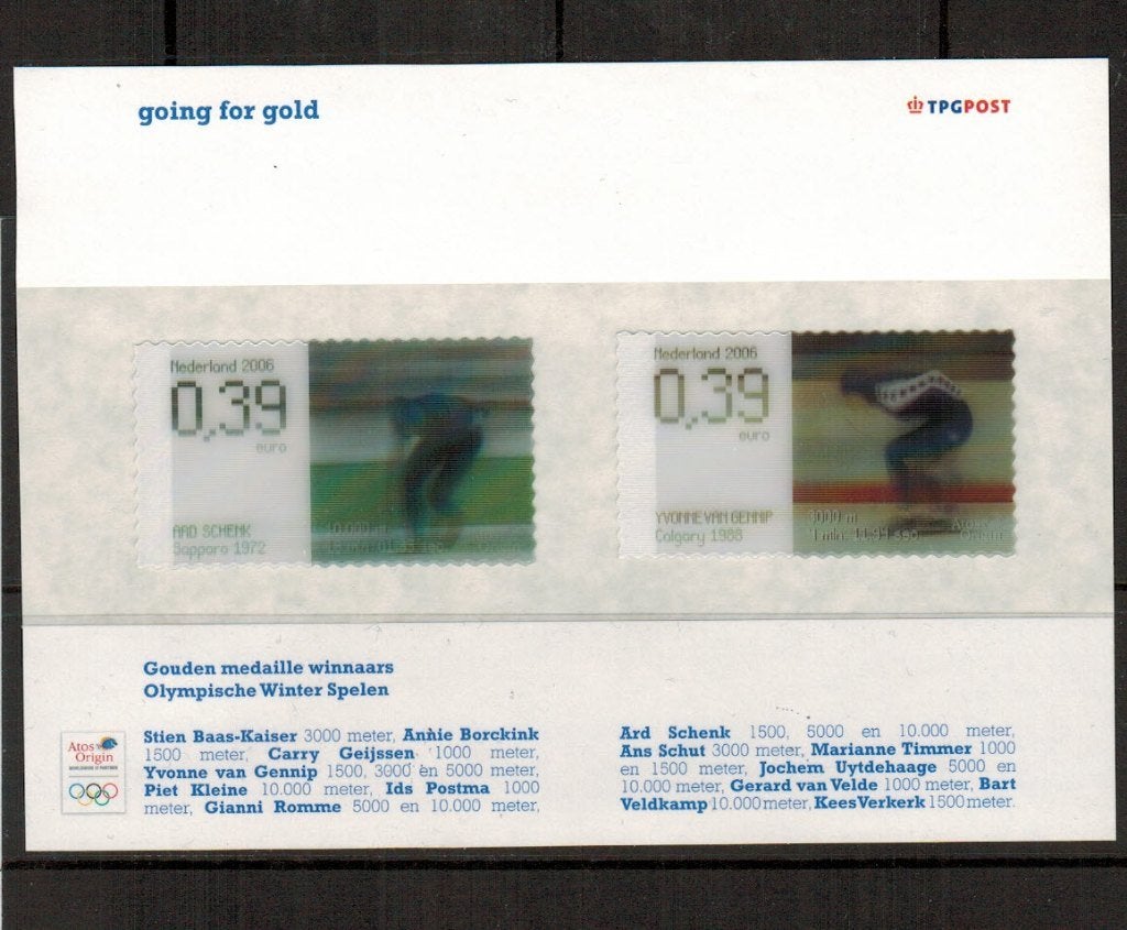 2415-2416 Blok going for Gold (zonder barcode) 2006 Postfris, Verzenden, Na 1940, Postfris