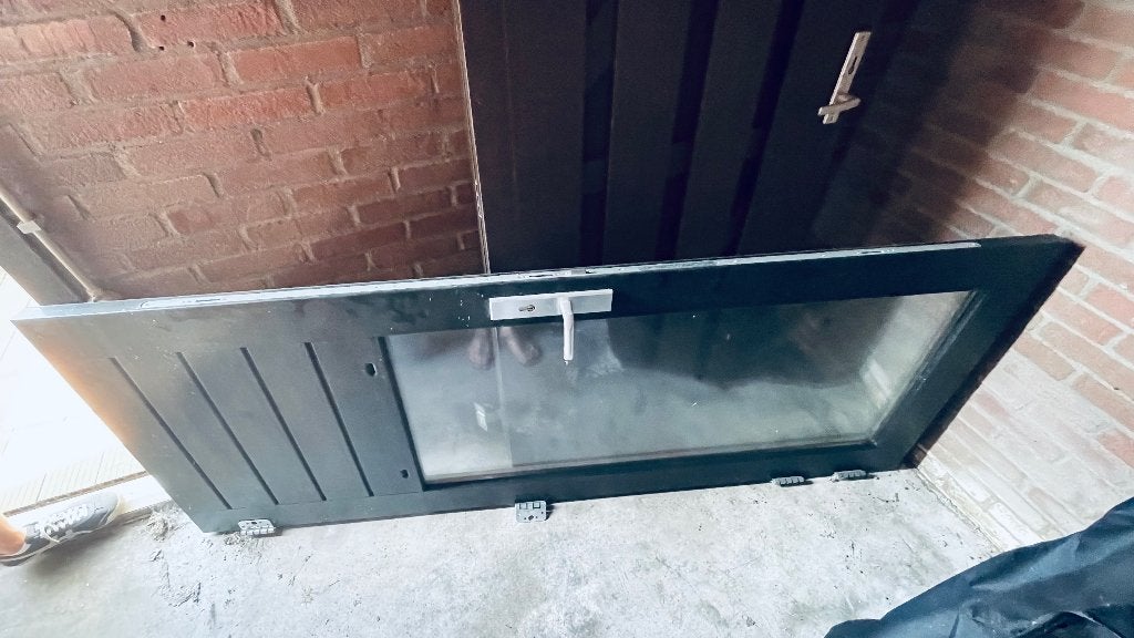 Buitendeur/ tuindeur, Ophalen, Gebruikt, 80 tot 100 cm, Buitendeur