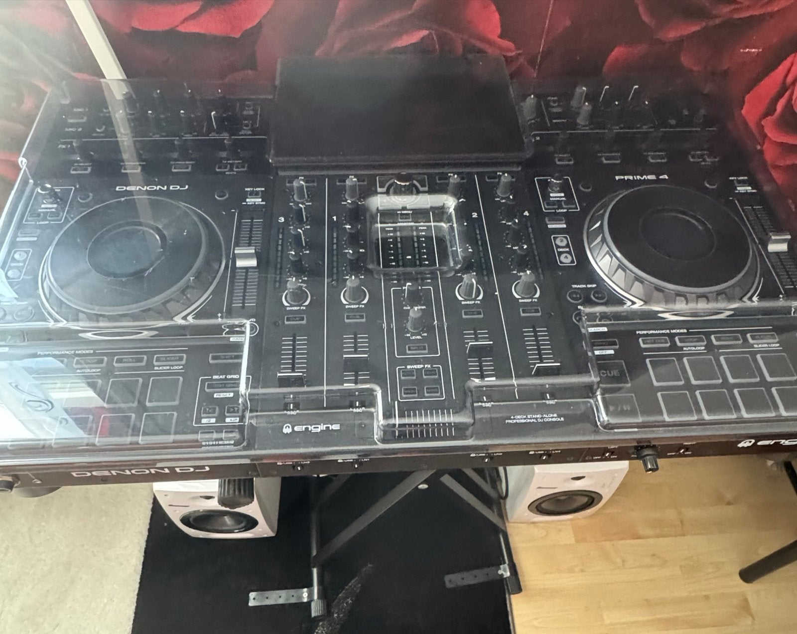 Complete DJ Set: Denon Prime 4 met 500gb harde schijf